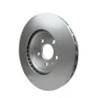 HELLA PAGID 8DD 355 113-881 - Jeu de 2 disques de frein avant