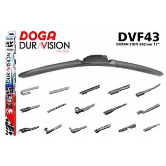 DOGA DVF43 - Balai d'essuie-glace