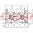 Ventilateur, refroidissement du moteur DOGA [ENI035]