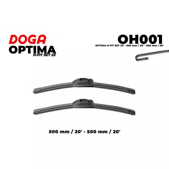 DOGA OH001 - Balai d'essuie-glace