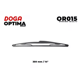 Balai d'essuie-glace DOGA OR015 pour CITROEN BERLINGO e-Berlingo - 136cv