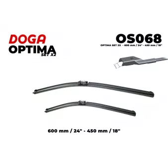 DOGA OS068 - Balai d'essuie-glace