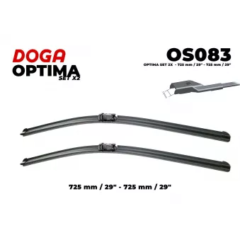 DOGA OS083 - Balai d'essuie-glace
