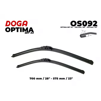 DOGA OS092 - Balai d'essuie-glace