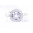 HELLA PAGID 8DD 355 120-771 - Jeu de 2 disques de frein avant