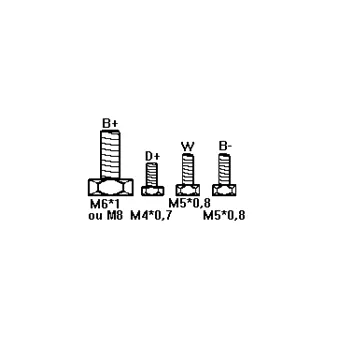 Alternateur PROTECH [IR7480]