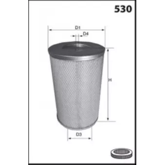 LUCAS FILTERS LFAF364 - Filtre à air