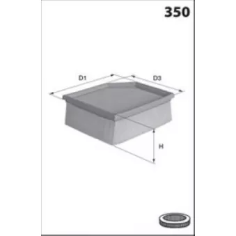 Filtre à air LUCAS FILTERS OEM 1372752926102