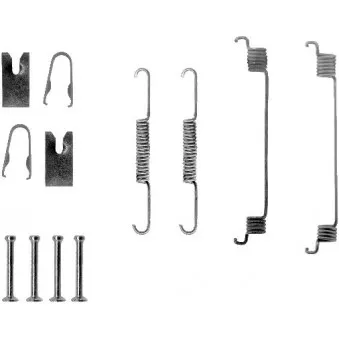 Kit d'accessoires, mâchoire de frein QUICK BRAKE 105-0781