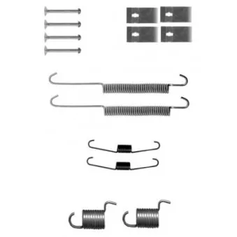 HELLA PAGID 8DZ 355 200-771 - Kit d'accessoires, mâchoire de frein