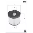 LUCAS FILTERS LFDE105 - Filtre à carburant
