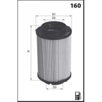 Filtre à carburant LUCAS FILTERS OEM 5802050393