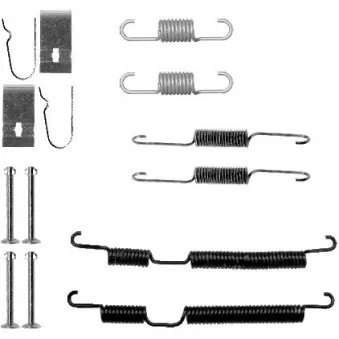 HELLA PAGID 8DZ 355 200-881 - Kit d'accessoires, mâchoire de frein