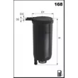 LUCAS FILTERS LFDF246 - Filtre à carburant