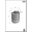 LUCAS FILTERS LFDF269 - Filtre à carburant