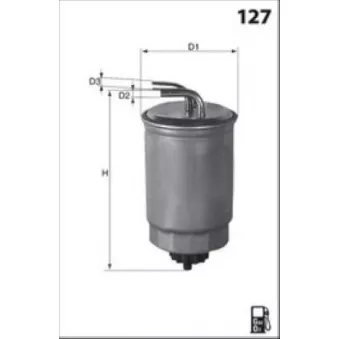 LUCAS FILTERS LFDF306 - Filtre à carburant