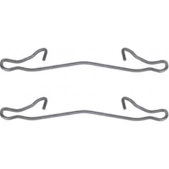 Kit d'accessoires, étrier de frein HELLA PAGID [8DZ 355 201-161]