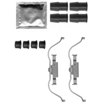 HELLA PAGID 8DZ 355 201-481 - Kit d'accessoires, étrier de frein