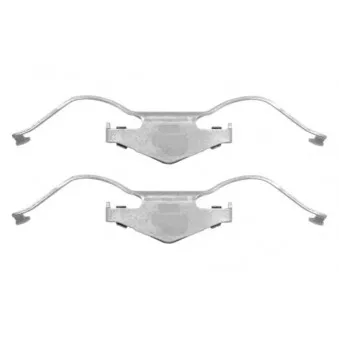 HELLA PAGID 8DZ 355 201-491 - Kit d'accessoires, étrier de frein