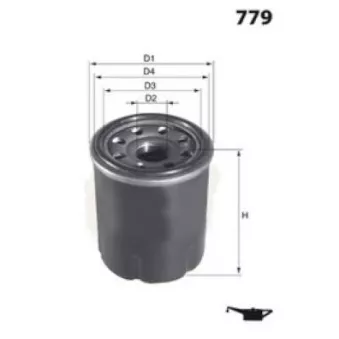 LUCAS FILTERS LFOS384 - Filtre à huile