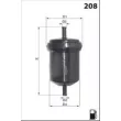 LUCAS FILTERS LFPF004 - Filtre à carburant