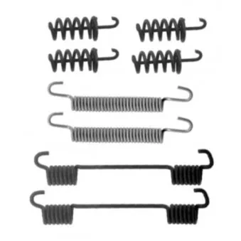 HELLA PAGID 8DZ 355 201-931 - Kit d'accessoires, mâchoires de frein de stationnement