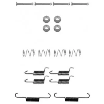 Kit d'accessoires, mâchoires de frein de stationnement QUICK BRAKE 105-0871