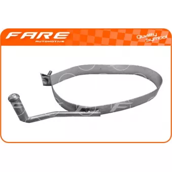 Flasque, tuyau d'échappement FARE SA 12989 pour PEUGEOT 206 1.4 HDI eco 70 - 68cv