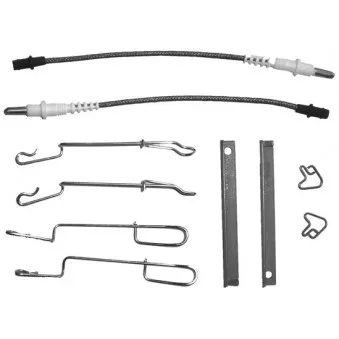 HELLA PAGID 8DZ 355 203-011 - Kit d'accessoires, plaquette de frein à disque