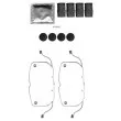 Kit d'accessoires, étrier de frein HELLA PAGID [8DZ 355 205-071]