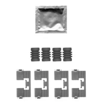 HELLA PAGID 8DZ 355 205-171 - Kit d'accessoires, plaquette de frein à disque