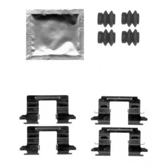 HELLA PAGID 8DZ 355 205-201 - Kit d'accessoires, plaquette de frein à disque