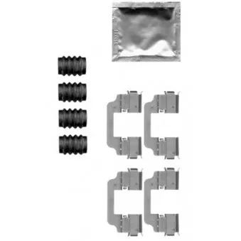 Kit d'accessoires, plaquette de frein à disque HELLA PAGID [8DZ 355 205-321]