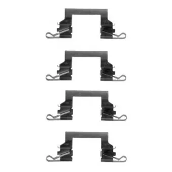 HELLA PAGID 8DZ 355 205-331 - Kit d'accessoires, plaquette de frein à disque