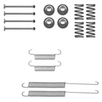 HELLA PAGID 8DZ 355 205-411 - Kit d'accessoires, mâchoire de frein