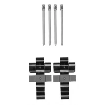 HELLA PAGID 8DZ 355 205-431 - Kit d'accessoires, étrier de frein