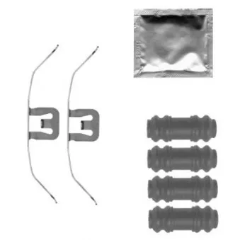 HELLA PAGID 8DZ 355 205-481 - Kit d'accessoires, étrier de frein