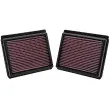 K&N FILTERS 33-2440 - Filtre à air sport