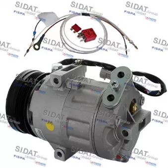 Compresseur, climatisation SIDAT OEM 06854088