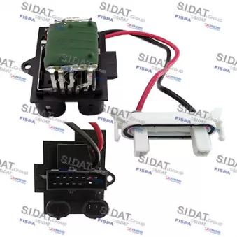 Prérésistance, moteur électrique (ventilateur de radiateur) SIDAT OEM 7701206351