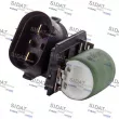 SIDAT 10.9104 - Prérésistance, moteur électrique (ventilateur de radiateur)