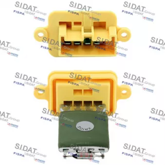 SIDAT 10.9222 - Résistance, pulseur d'air habitacle
