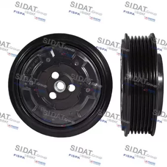 SIDAT 2.1236 - Embrayage magnétique, pour compresseurs de climatisation