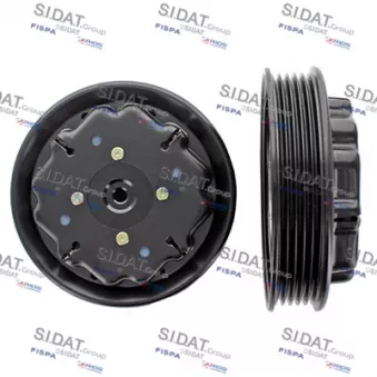 SIDAT 2.1268 - Embrayage magnétique, pour compresseurs de climatisation