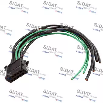 SIDAT 2.6206 - Kit rép câble, chauffage habitacle (système préch moteur)