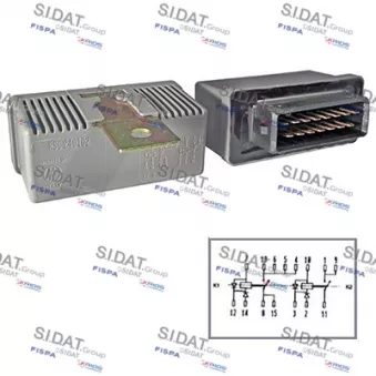 SIDAT 3.240102 - Relais, pompe à carburant