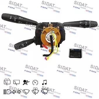 Commutateur de colonne de direction SIDAT OEM 156148403