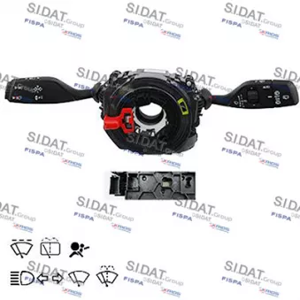 SIDAT 430813 - Commutateur de colonne de direction