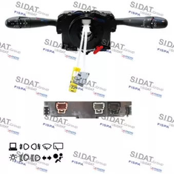 SIDAT 431338 - Commutateur de colonne de direction