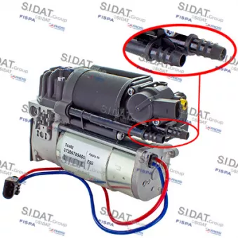 SIDAT 440004 - Compresseur, système d'air comprimé